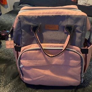 Pink Diaper Bag